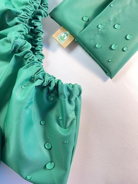 Бахилы многоразовые взрослые NESU «Макси» без сумки, зелёный фото 3