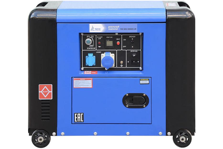 Дизельный генератор TSS SDG 5000ES-2R фото 1