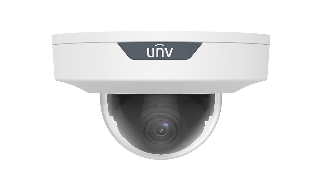 Видеокамера IP купольная антивандальная, 1/2.7" 4 Мп КМОП @ 30 к/с, ИК-подсветка до 30м., LightHunter 0.002 Лк @F1.6, объектив 4.0 мм, WDR, 2D/3D DNR, Ultra 265, H.265, H.264, MJPEG, 3 потока,аудио вход/выход, тревожный вход/выход, встроенный микрофон, Ul фото 1