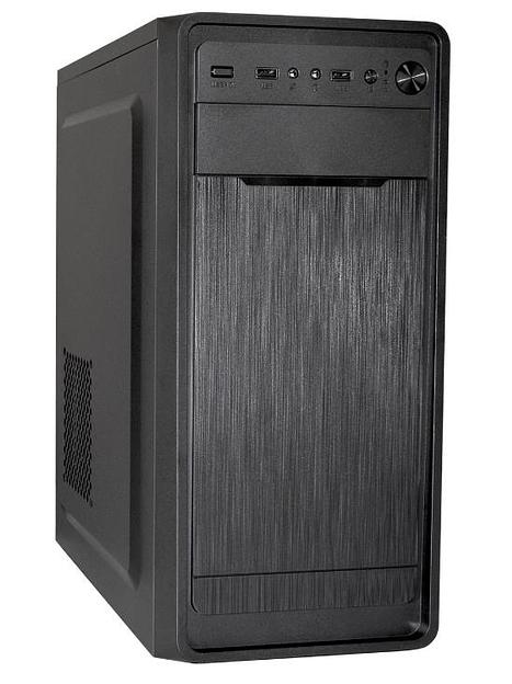Exegate EX283073RUS Корпус Miditower ExeGate XP-332 Black, ATX,, 2*USB, Audio фото 1