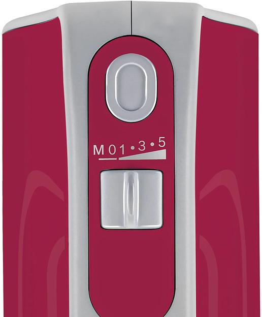 Миксер ручной Bosch MFQ40304 500Вт красный фото 4