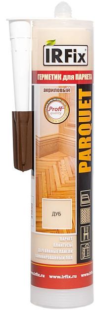 Герметик для паркета акриловый IRFix Дуб 310 мл фото 1