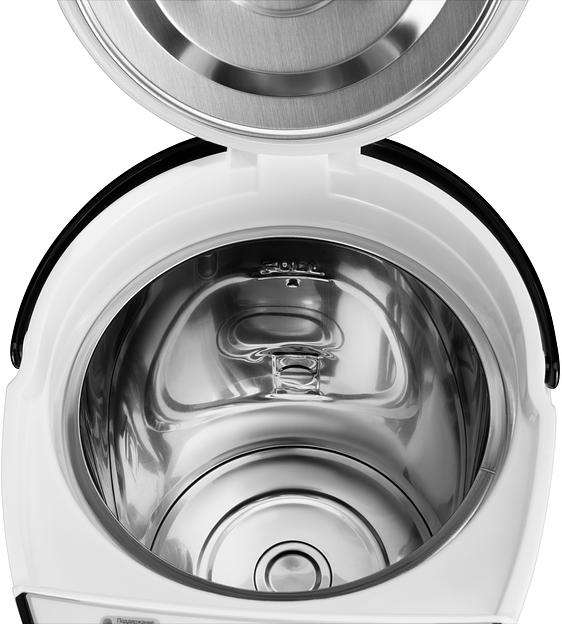 Термопот Hyundai HYTP-4840 4л. 750Вт белый/черный фото 7