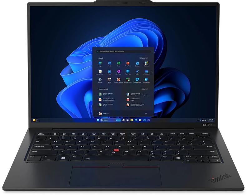 Ноутбук Lenovo ThinkPad X1 Carbon G12 Core Ultra 7 155U 32Gb SSD1Tb Intel Graphics 14" OLED 2.8K (2880x1800) Windows 11 Pro 64 black WiFi BT Cam (21KDSHNG00) фото 1