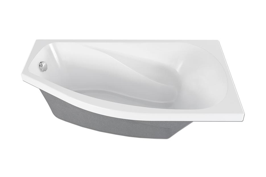 Акриловая ванна «Venta», правая, белый, асимметричная, 1500х900 мм, опт фото 1