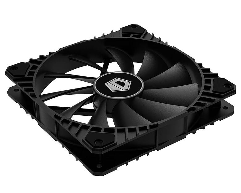 Вентилятор ID-Cooling WF-14025-XT Black 140×140×25mm (16.8~32.6dB(A), 12VDC, 3,6W, 800~1600±10%RPM, 4Pin PWM) (Ret) фото 2