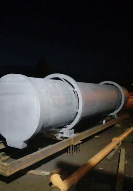 Сушильный барабан для песка 1200х6000 мм фото 3