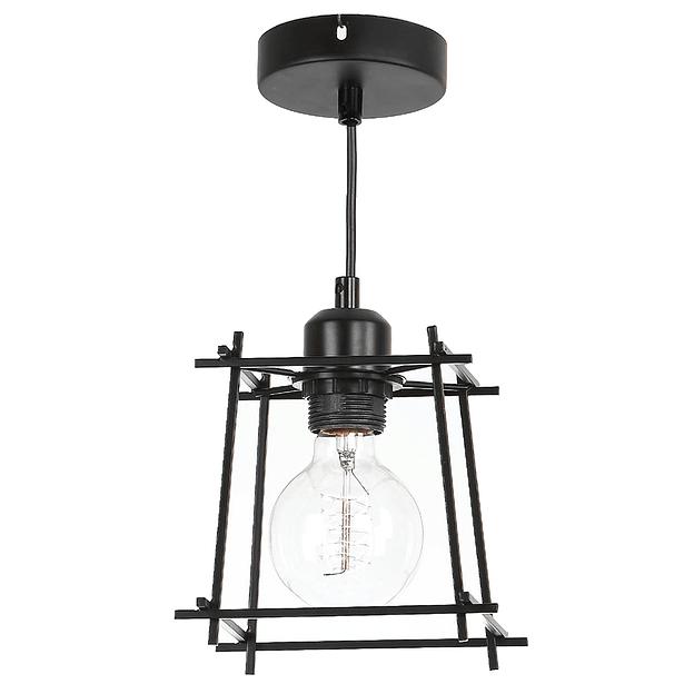 Подвес 1хЕ27х60Вт Чёрный H046-0 фото 1