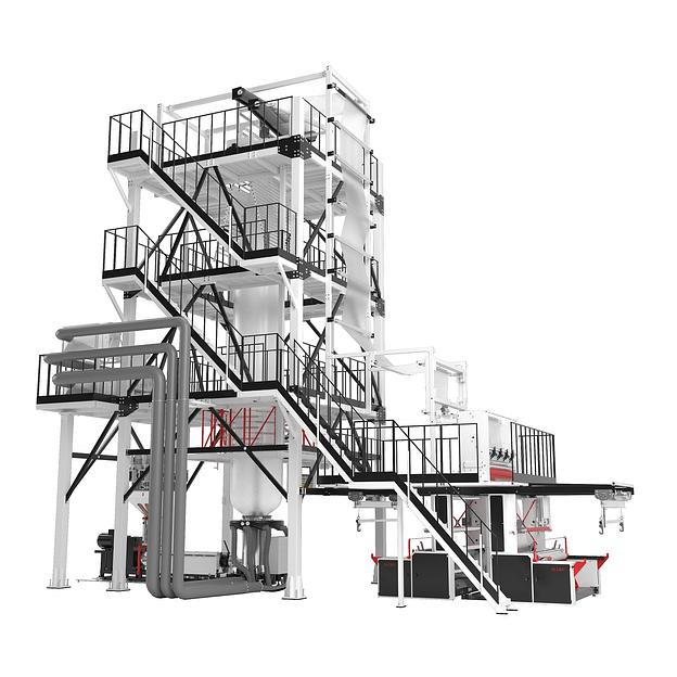 Однослойная экструзионная линия «Алеко Макси» 65/1500 фото 1