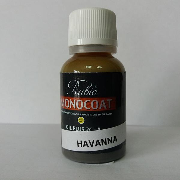 Масло Rubio Monocoat Oil Plus 2C component A, Havanna, 20 ml фото 1