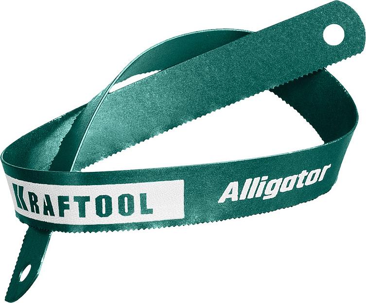 KRAFTOOL Alligator-18, 18 TPI, 300 мм, биметаллическое гибкое полотно по металлу (15942-18) фото 3