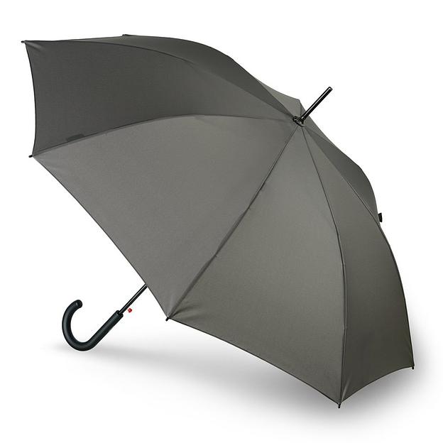 Зонт-трость Knirps полуавтомат A.760 Stick Automatic DARK GREY 96 7760 0800 фото 1