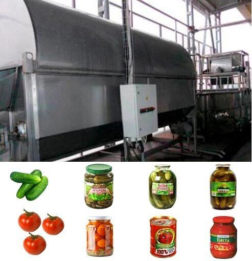 Линии производства соленых (маринованных) огурцов и томатов фото 2