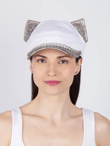 Бейсболка с ушками кошки ОПТ фото 1