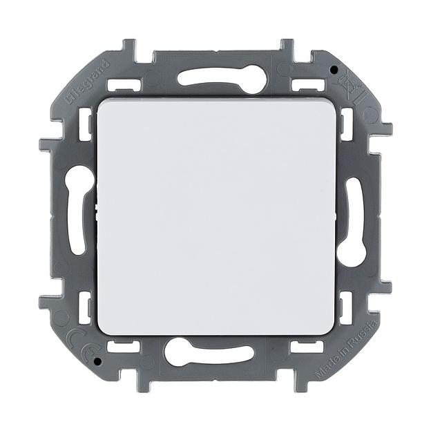 Выключатель одноклавишный Legrand Inspiria 673600 10 AX 250 В белый фото 1