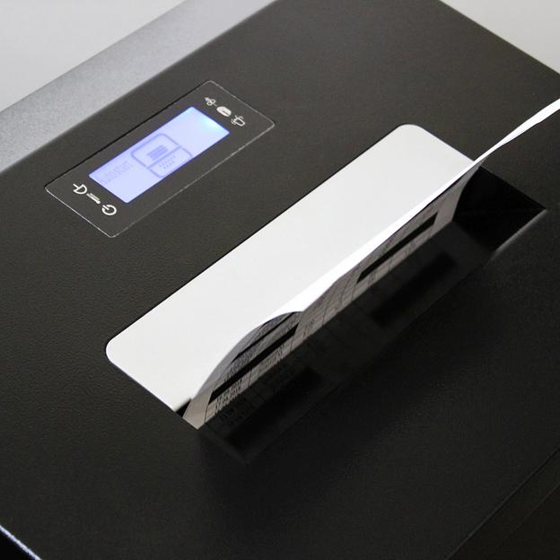 Шредер Heleos УА92-7+ черный/серебристый (секр.P-7) фрагменты 5лист. 92лтр. фото 6