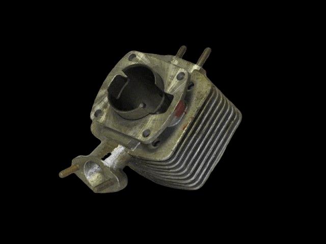 Цилиндр чугунный для мотокультиватора «Крот» фото 1