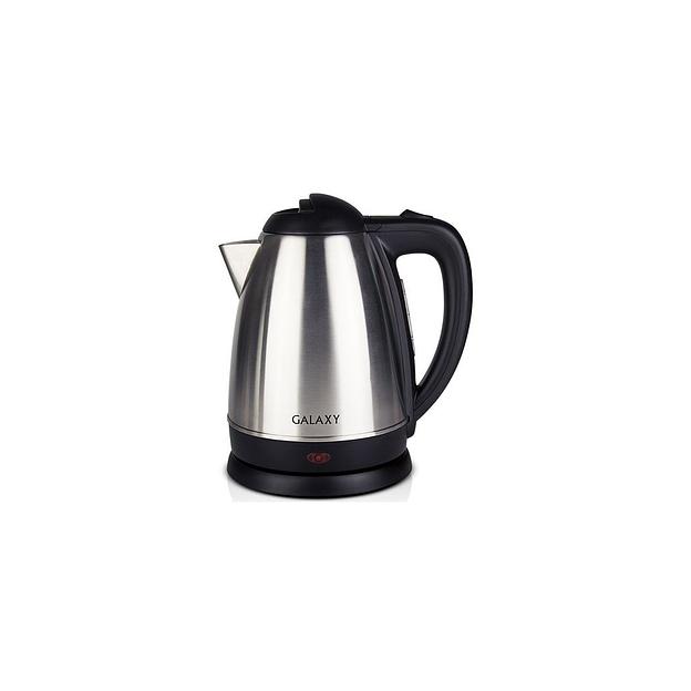 Чайник электрический GALAXY GL 0304, 2000Вт, нержавеющая сталь фото 1