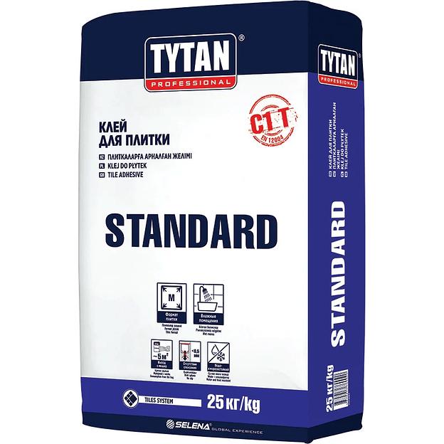 Клей плиточный Tytan Standart 25 кг ОПТ фото 1