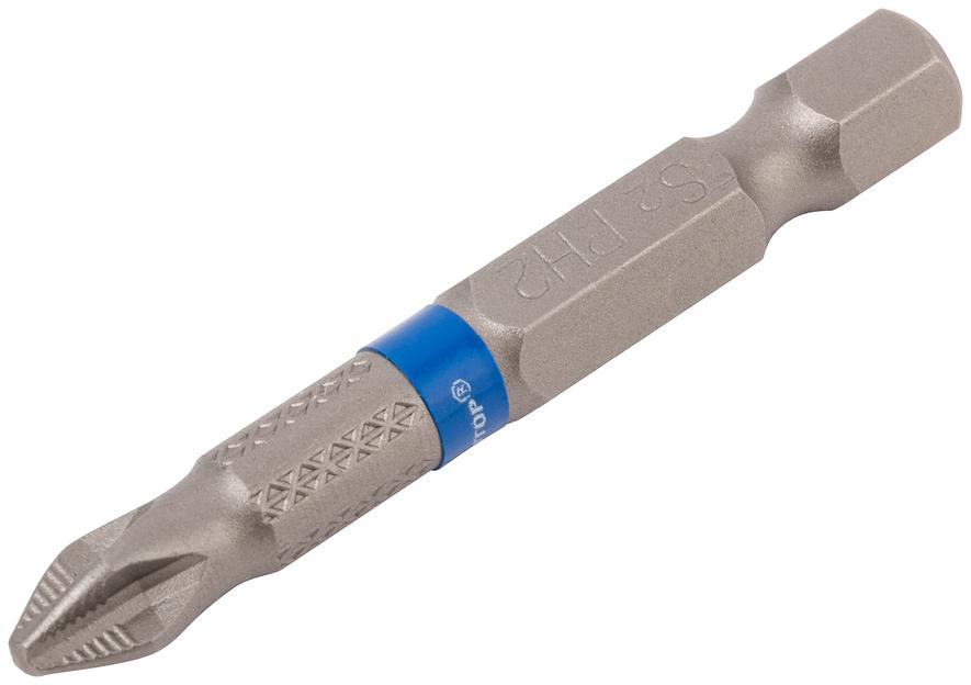 Биты стальные, 2 шт, Profi, PH2, 50 мм фото 2
