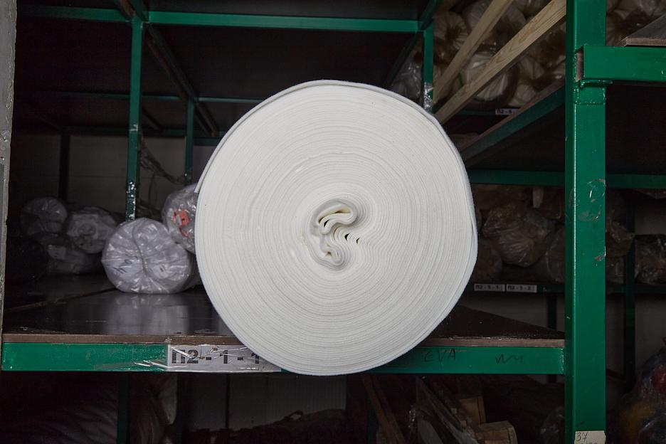 Войлок EVA синтетический, 300 г/м², белый, 160 см, опт фото 1