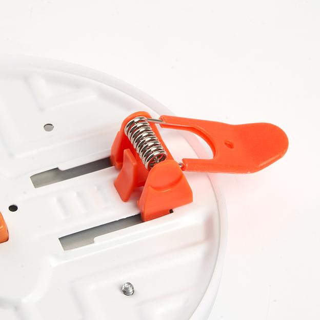 Светильник светодиодный ДВО-12w 4000К 1200Лм slim белый с регулируемым монтажным диаметром (до 90мм) фото 4