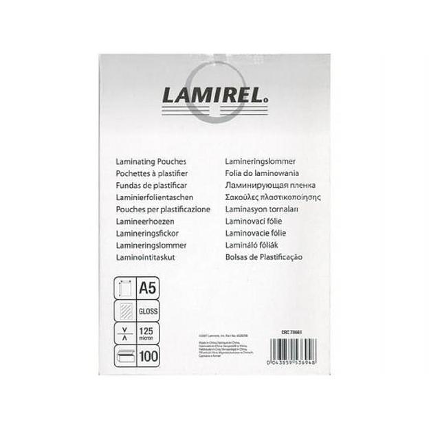 Lamirel Пленка для ламинирования LA-78661(01) (А5, 125мкм, 100 шт.) фото 1