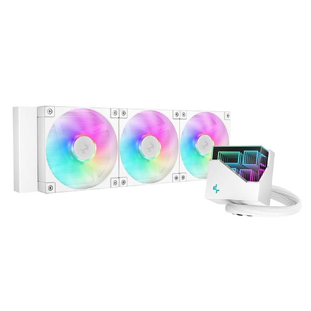 СВО для процессора Deepcool LT360 White ARGB фото 1