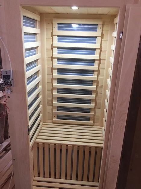 Одноместная ИК сауна с карбоновыми нагревателями фото 3