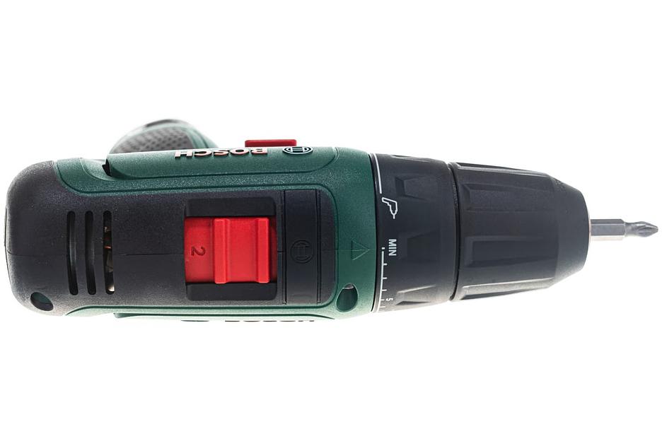 Дрель-шуруповерт аккумуляторная Bosch EasyDrill 1200 (2 акк.), набор сверл и бит фото 3