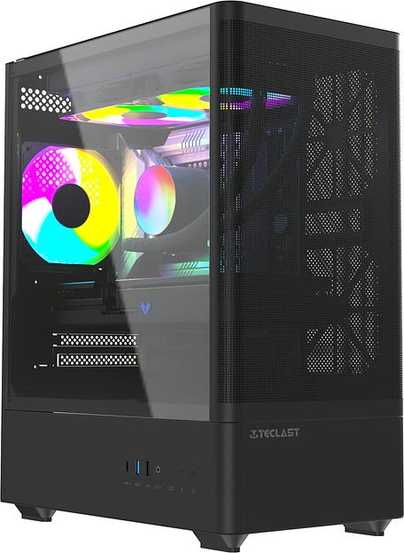 ПК Teclast G03 i7 14700F (2.1) 32Gb SSD1Tb RTX5070Ti 12Gb Windows 11 Pro GbitEth WiFi BT 750W черный (G03 14700F32G1T5070TBKRU) фото 1