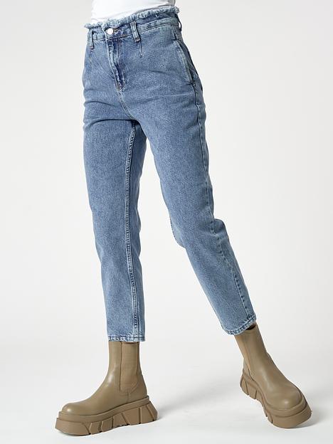 Джинсы прямые BOLD WOMAN 816-1Gl фото 5