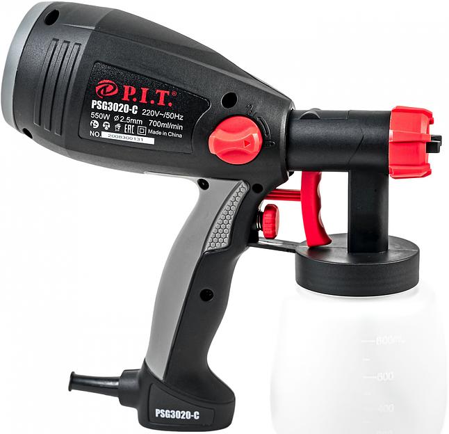Краскораспылитель P.I.T. Мастер 0.7л/мин соп.:0.8мм бак:0.8л фото 6