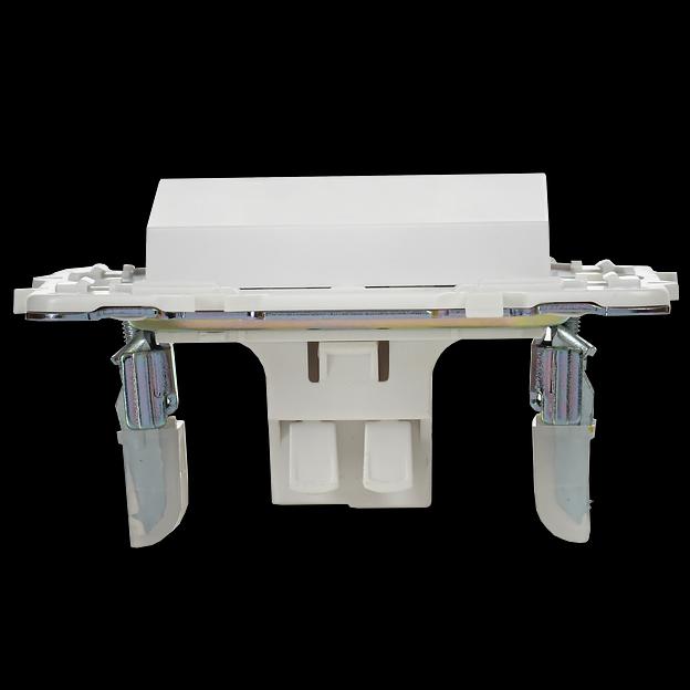 SKANDY Выключатель 1-клавишный проходной 10А SK-V02W арктический белый IEK фото 6