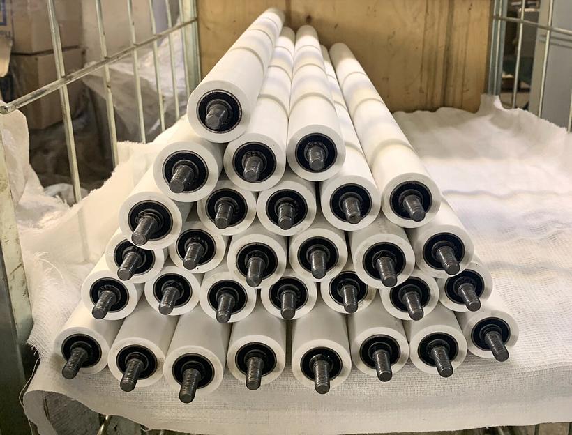 Ролики для конвейеров и рольгангов из полипропилена, диаметр 40 фото 3