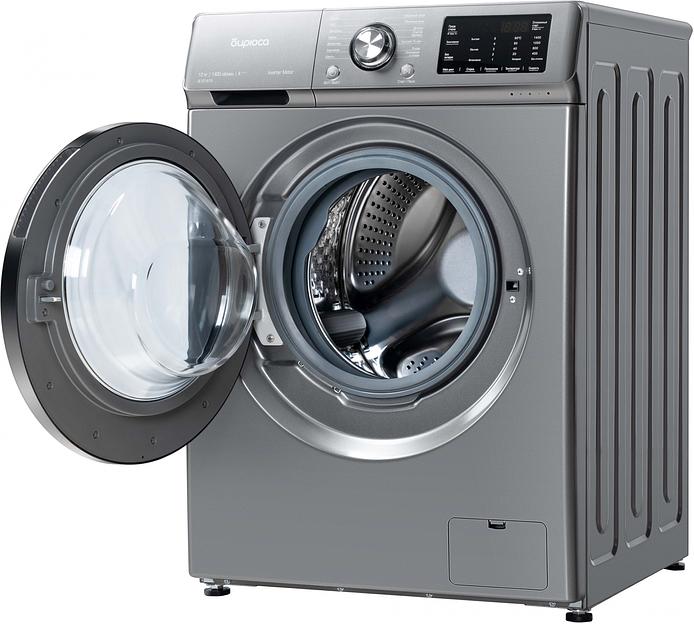 Стиральная машина Бирюса WM-SL1214/15 M класс: A+++ загр.фронтальная макс.:12кг серебристый фото 4