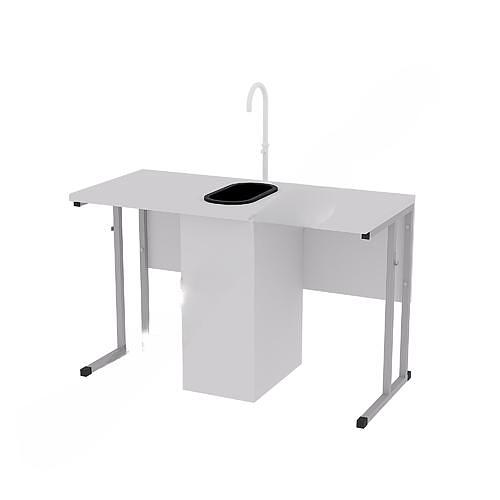 ШS 0049. Стол лабораторный (Пластиковое покрытие столешницы) 1200х600х750 ОПТ фото 1