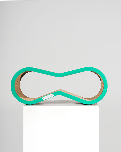 Когтеточка из картона Свитч, зеленый, опт фото 4