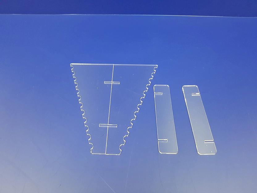 Подставка для ручек карандашей кистей 11 секции (горка прямая, сборно-разборная фото 2