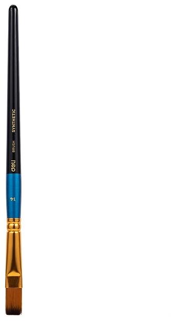 Кисть Deli EC409-14 синтетика плоск. №14 фото 1