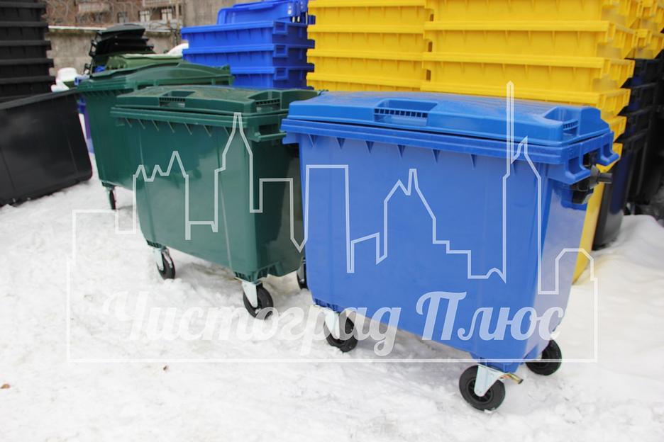 Евроконтейнер Sonmez Hammadde 660 л фото 9