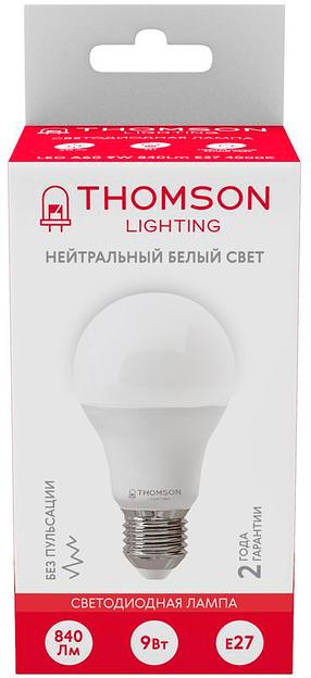 Лампа светодиодная Thomson TH-B2024 10Вт цок.:E27 свеча 220B 4000K св.свеч.бел.нейт. Candle (упак.:1шт) фото 3