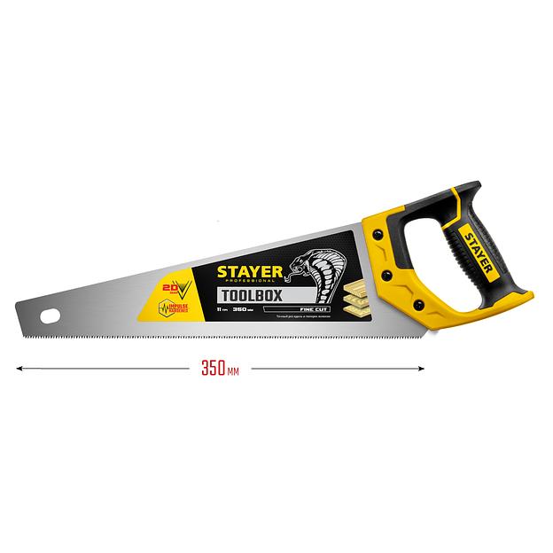 STAYER Cobra ToolBox, 350 мм, многоцелевая ножовка, Professional (2-15091-45) фото 4