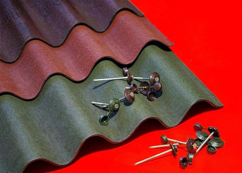 Гвоздь кровельный Ондулин с монолитной пластиковой шляпкой ОПТ фото 3