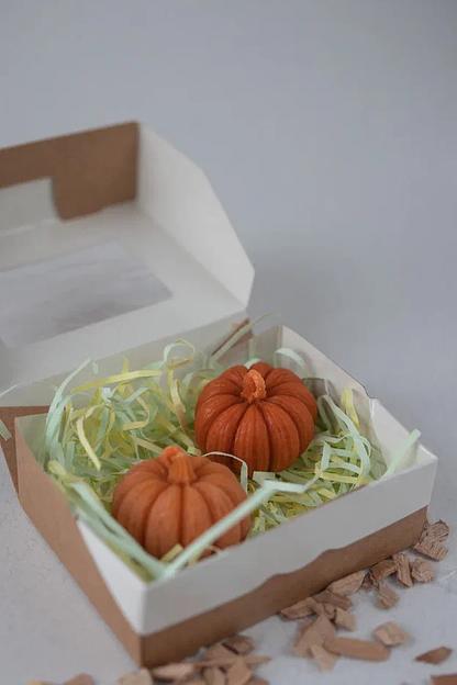 Свечи Ulianka осенний набор «2 тыковки» фото 1