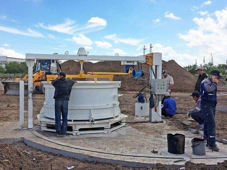 Вибропресс КС20 с бетоноукладчиком фото 5