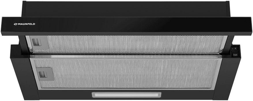 Вытяжка встраиваемая Maunfeld Clyde 50 черный управление: кулисные переключатели (1 мотор) фото 3