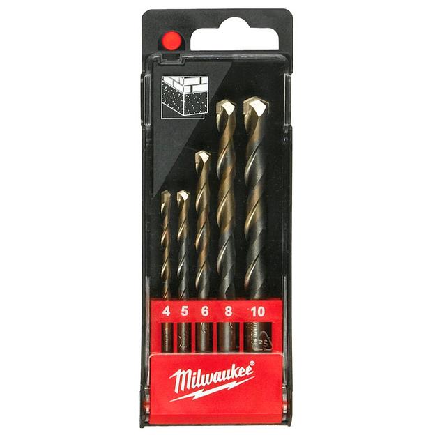 Набор сверл Milwaukee DIN 8039 5шт (4932480157) фото 1