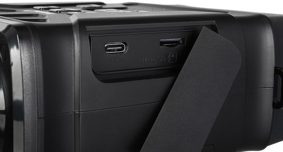 Бинокль Levenhuk 4-9x 24мм Atom Digital DNB100 черный (81701) фото 8