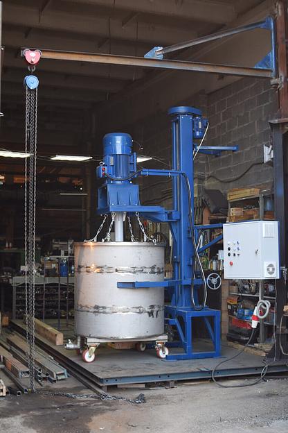 Изготовление диссольвера промышленного по ТЗ заказчика фото 2